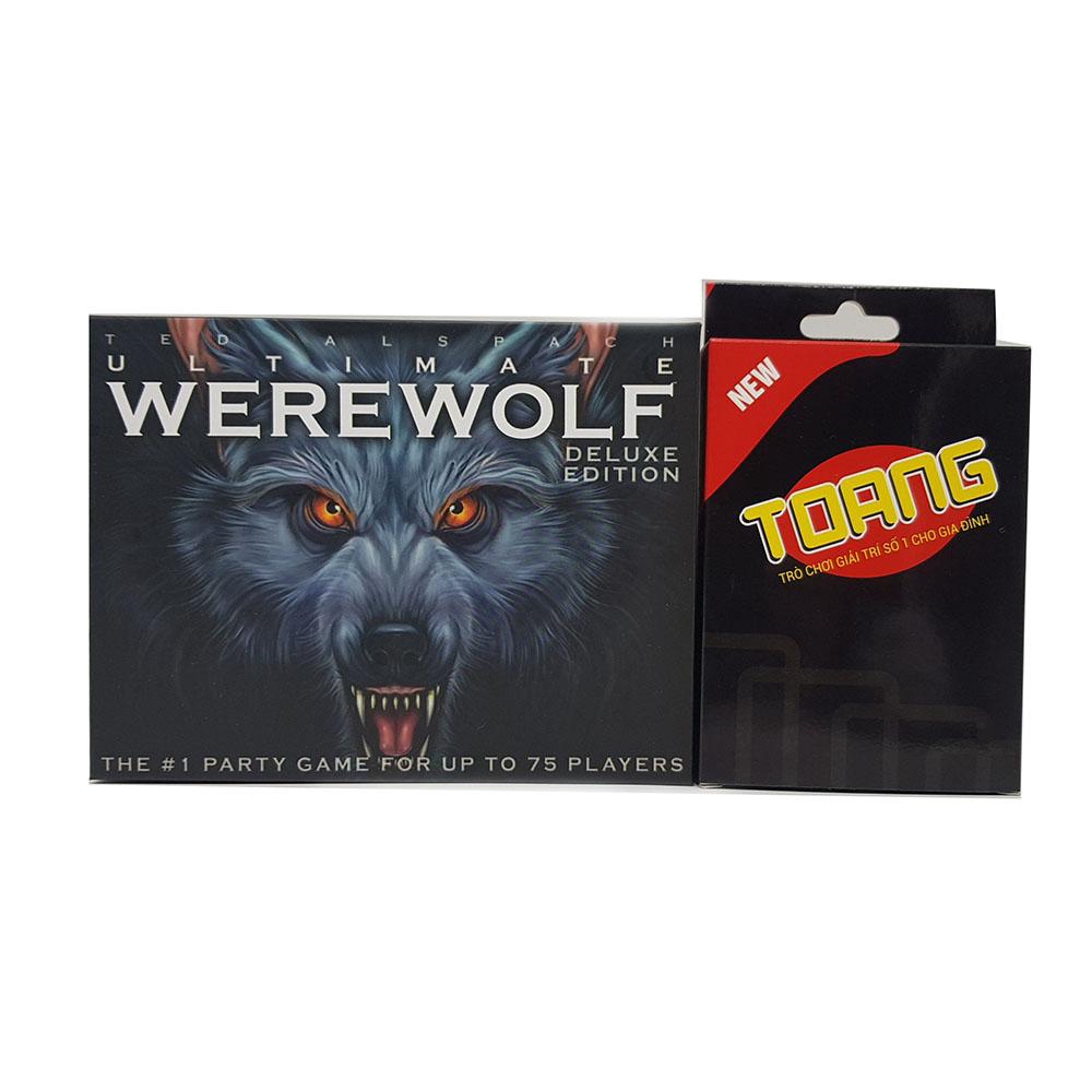 Combo boardgame Thẻ bài Ma sói Ultimate + Bài Toang Đại Chiến