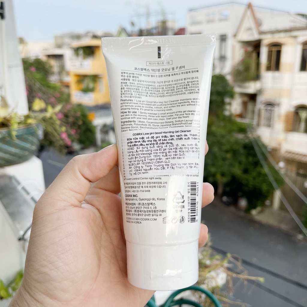 Sữa rửa mặt Cosrx Good Morning Gel Cleanser 150ml