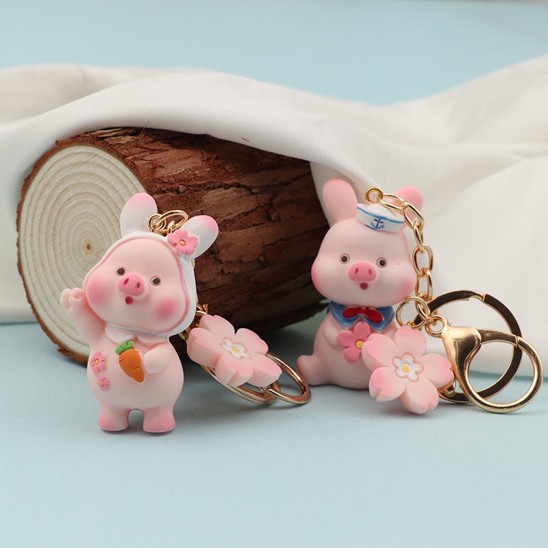 1 Móc Khóa Hình Heo Hồng Dễ Thương