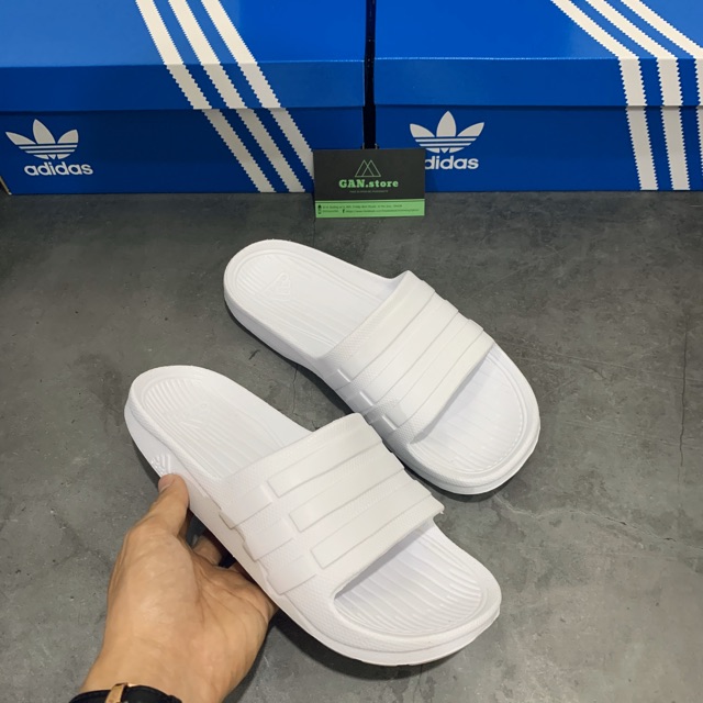 ❤️ [ Chuẩn Sale] <3 Dép Adidás Duramo Trắng Full Tphcm ️🥇 New :)) S <3 . . 2020 : Ad821 ❕ ₴