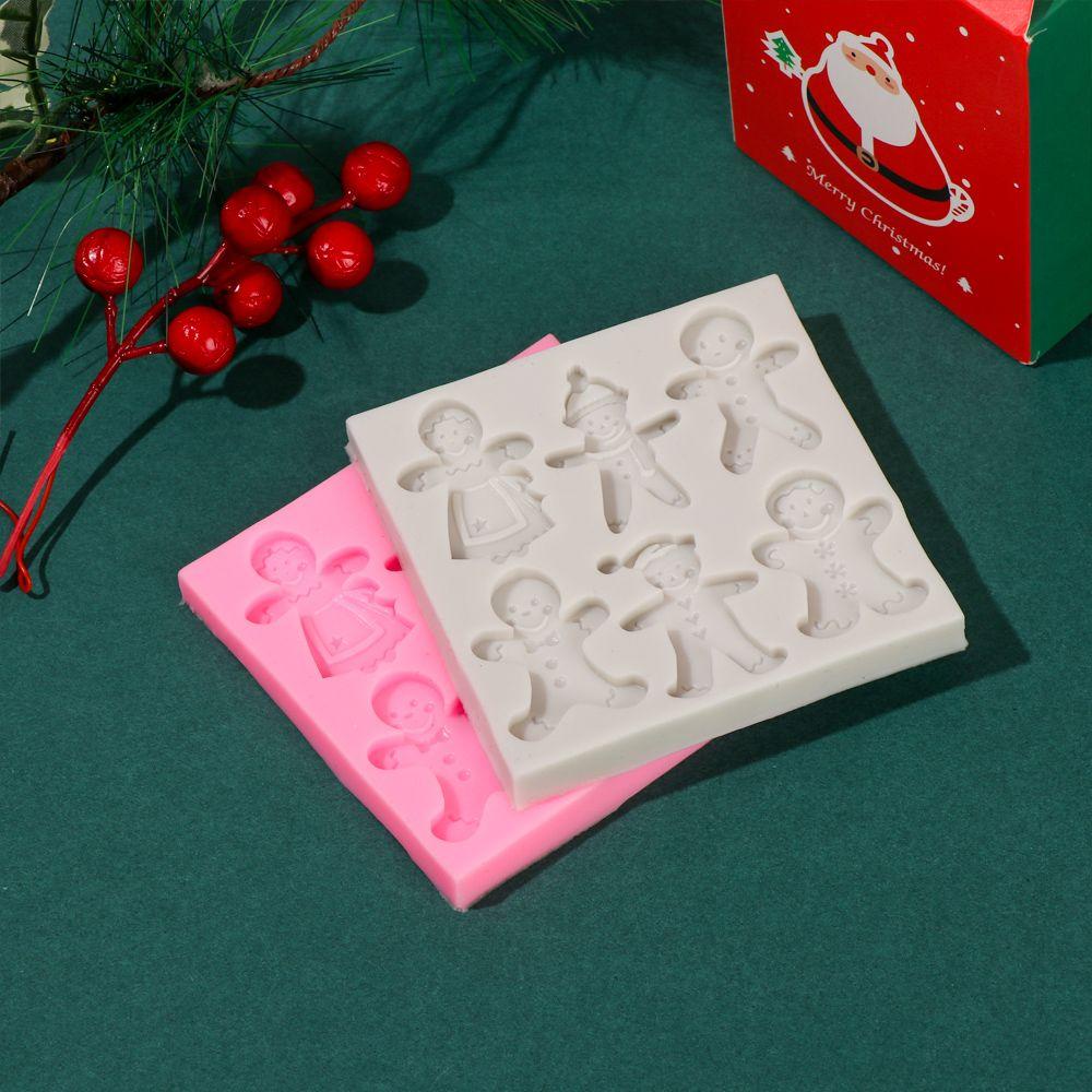 WATTLE Khuôn Silicone Làm Bánh Gừng Giáng Sinh Thủ Công