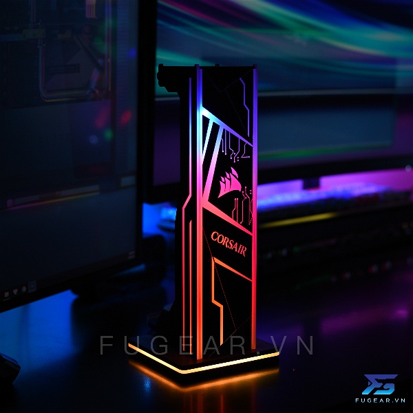 GIÁ TREO TAI NGHE LED RGB PRO CUSTOM AORUS, LOGITECH, CORSAIR, RAZER, MSI, ROG