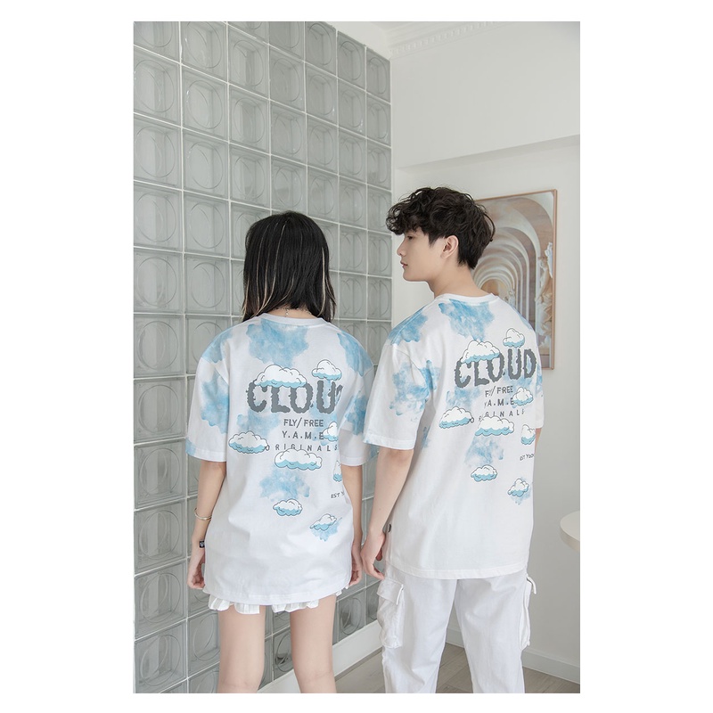 Áo Thun Nam Nữ Tay Ngắn Form Rộng Thời Trang Y2010 Nguyên Bản 18- Ver48 20699 |YaMe|