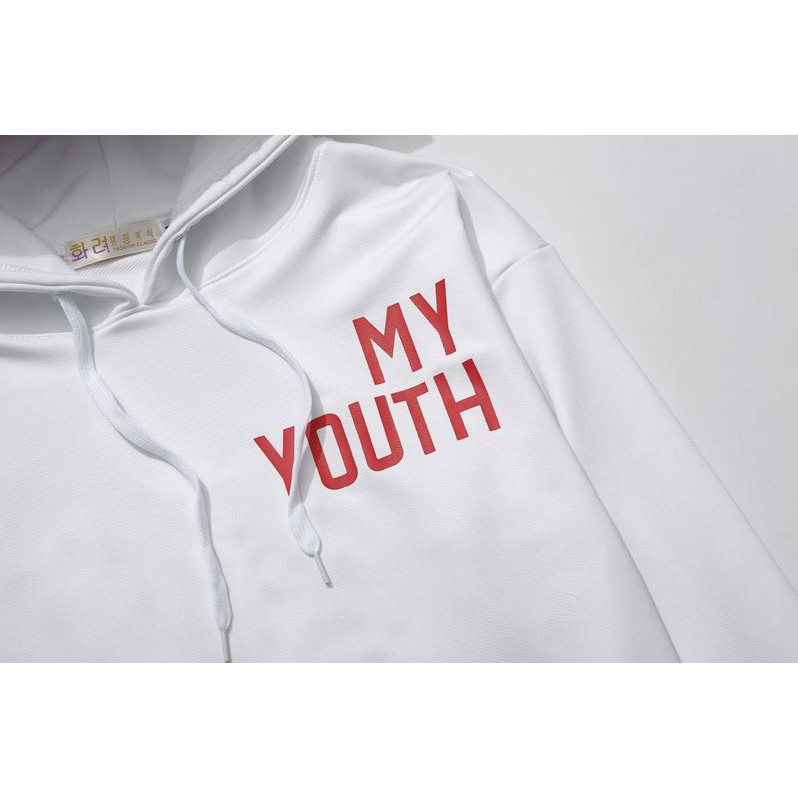 [6KBJ02] - Áo Hoodie MY YOUTH