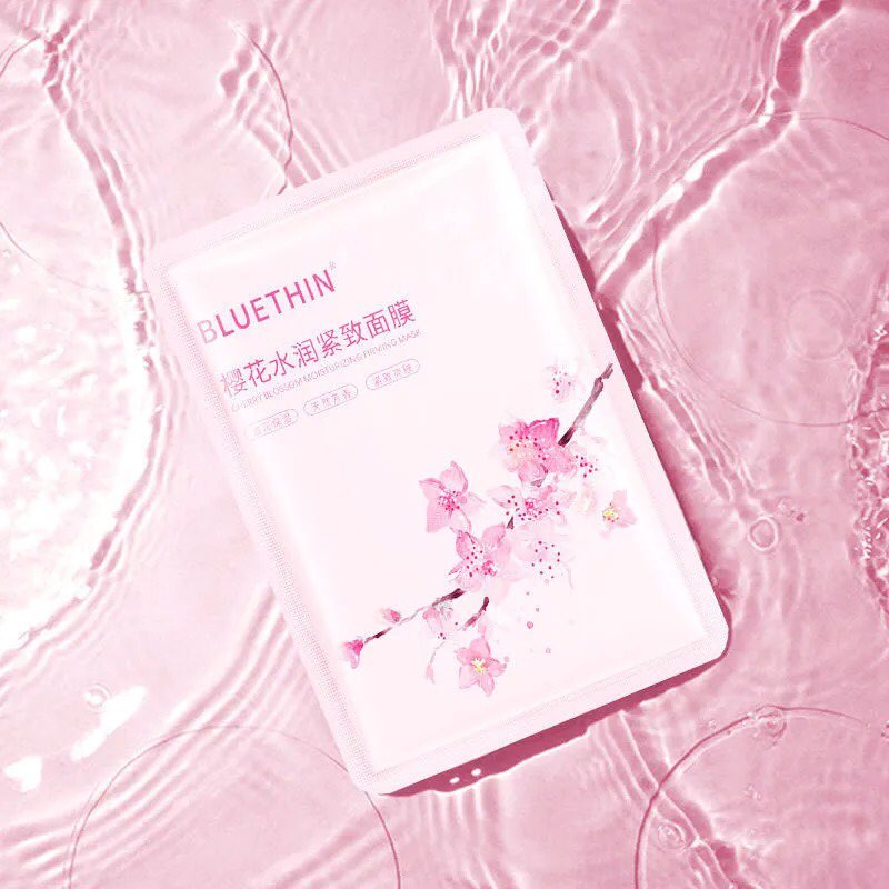 Mặt Nạ Hoa Anh Đào BlueThin Nội Địa Trung Cherry Blossoms Mask | BigBuy360 - bigbuy360.vn