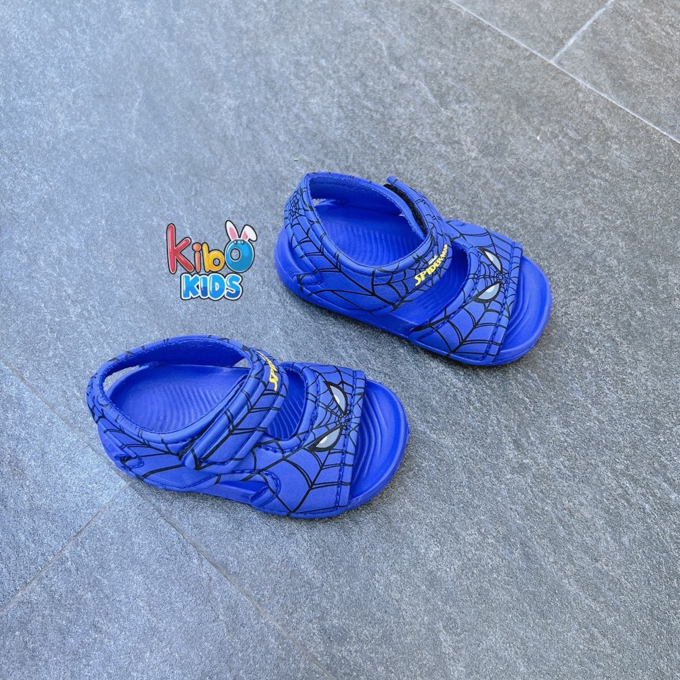Sandal Xốp Cho Bé Trai Siêu Nhẹ Siêu Bền Hoạ Tiết Siêu Nhân SA409