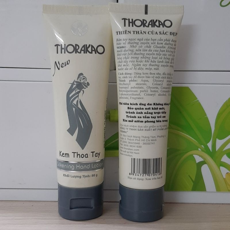 KEM THOA TAY LÀM MỀM MỊN DA TAY 80G THORAKAO