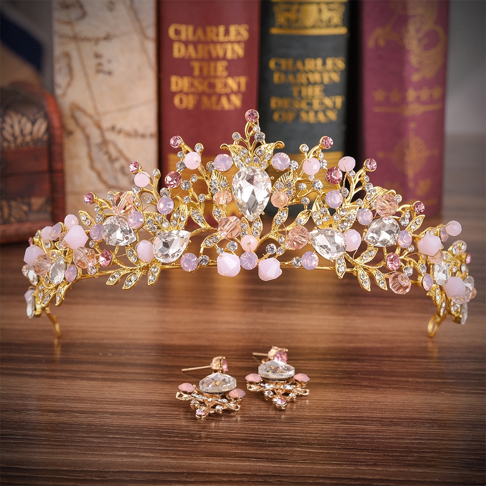 Vương Miện Công Chúa Đính Hạt Acrylic