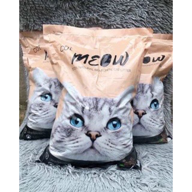 Cát vệ sinh cho mèo Meow Cat 8L túi 3,7kg