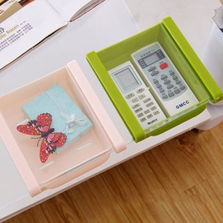 Khay Kệ Nhựa Kéo Để Đồ Gài Tủ Lạnh Kẹp Hộc Bàn Cao Cấp Thông Minh Tiện Ích