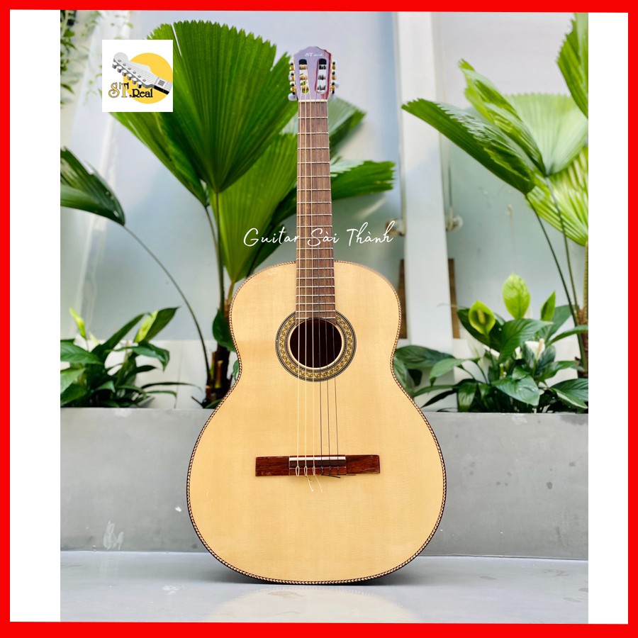 Đàn Guitar Classic gỗ hồng đào nguyên tấm CLHD98