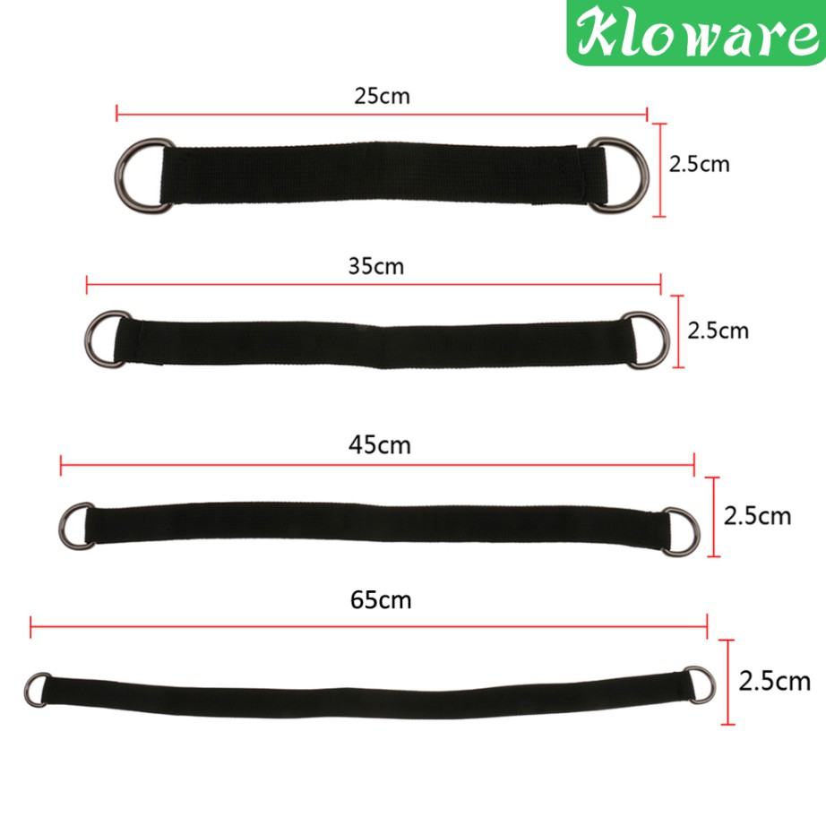 Bộ 2 Dây Treo Võng Bằng Nylon Chắc Chắn Kích Thước 25cm Tiện Dụng