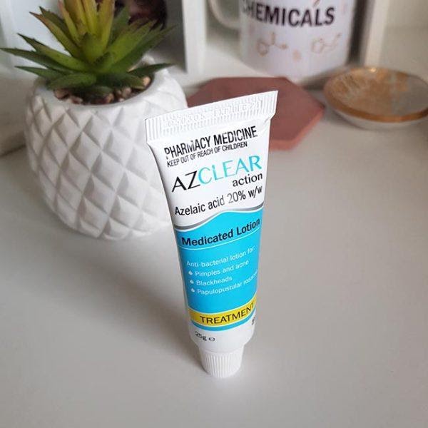 Kem Bôi Giảm Mụn Mờ Thâm Azclear Action Medicated Treatment Lotion Azelaic Acid 20%