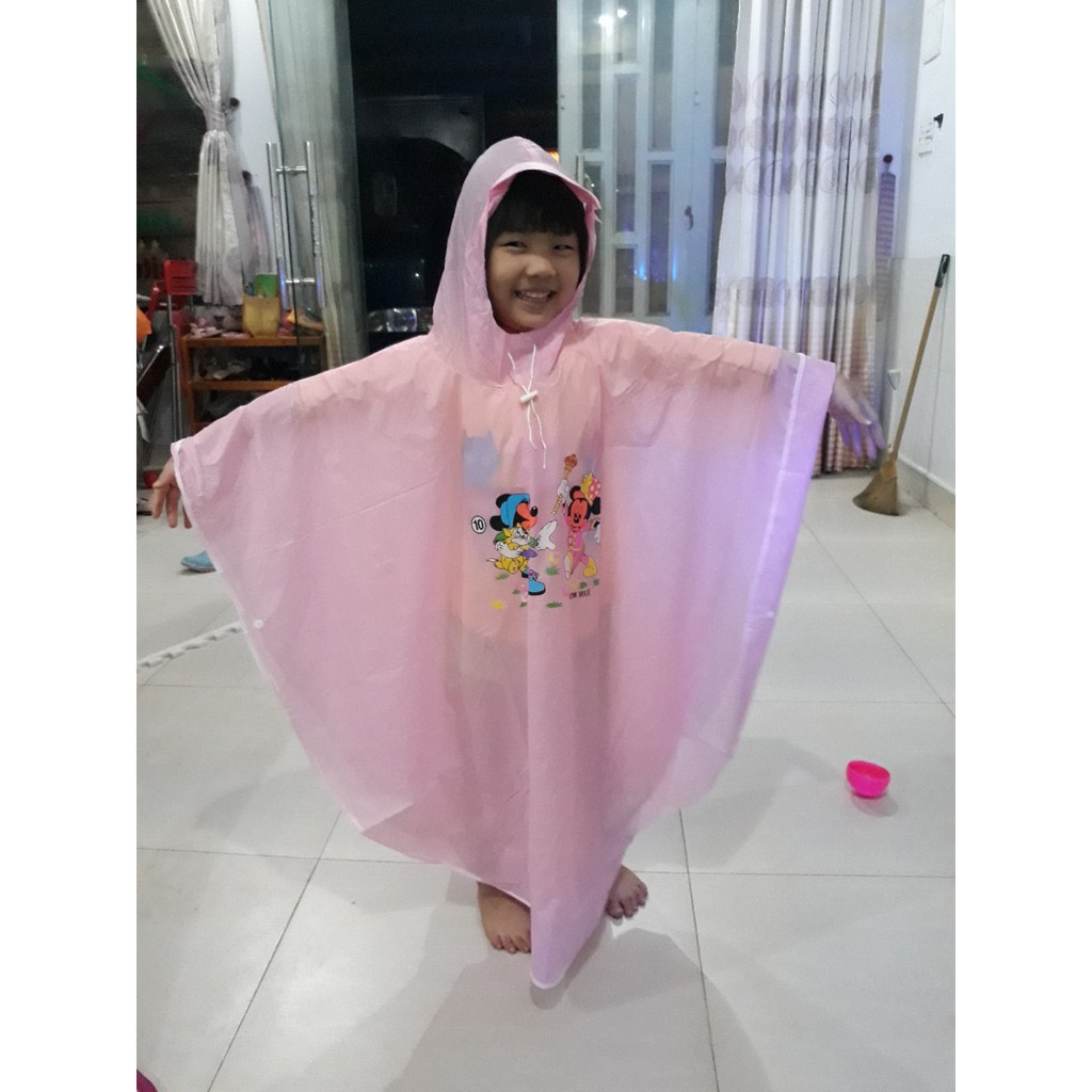 Áo Mưa Cánh Dơi E Bé