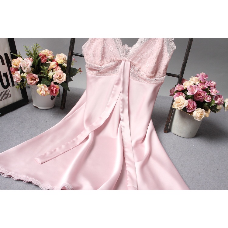 Đồ ngủ Lụa Hai Dây Gợi Cảm Thời Trang Mùa Hè Hàn Quốc 2022 Mới