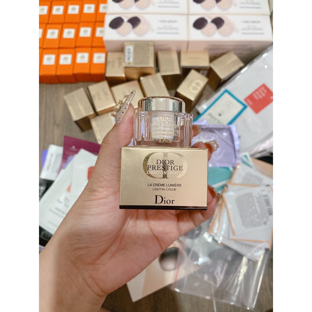 [ Minisize 5ml ] Kem Dưỡng Trắng Da Dior Prestige Light In White