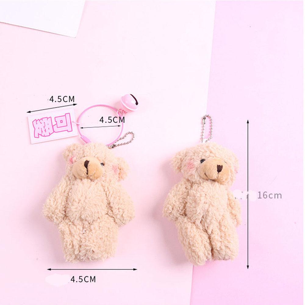 Móc Khóa Hình Thỏ Nhồi Bông Dễ Thương