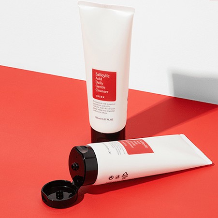 Sữa rửa mặt giảm mụn Cosrx Salicylic Acid TUÝP ĐỎ Daily