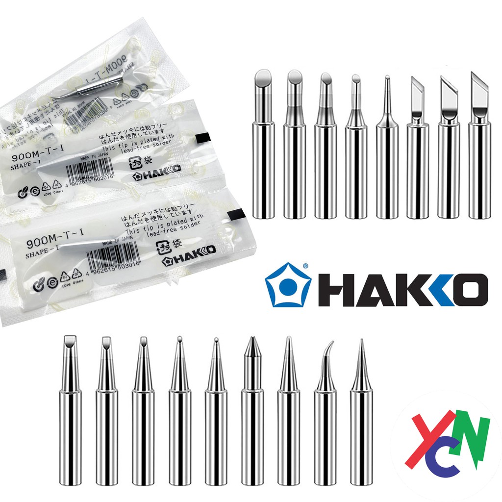 Đầu Mũi Hàn Hakko 900M Cao Cấp Dùng Cho Trạm Hàn 936, 936A...