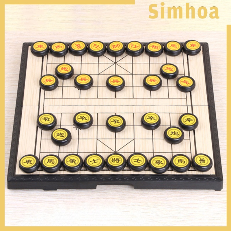 Chinese Chess Chinese Chess Game PVC Plastic Board Game for Two Players