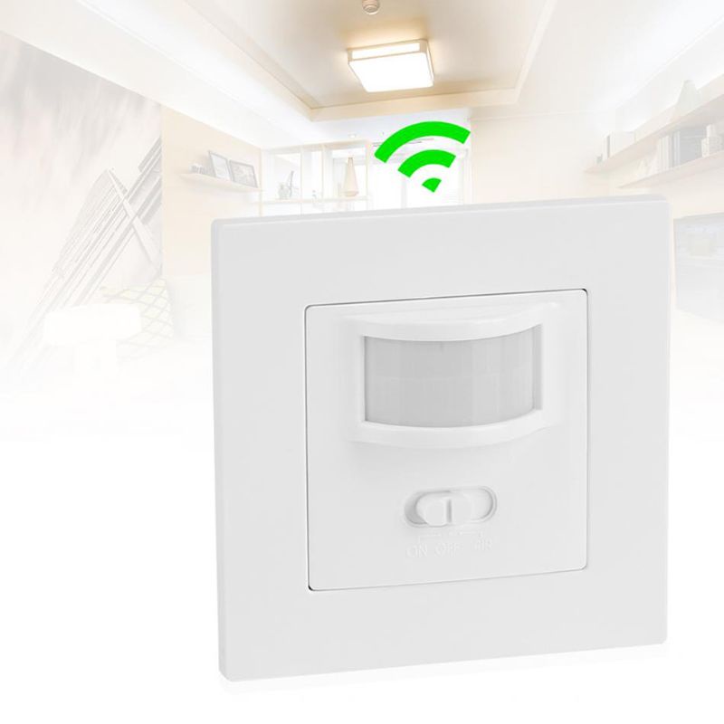 Công Tắc Đèn LED Cảm Biến Chuyển Động Hồng Ngoại PIR