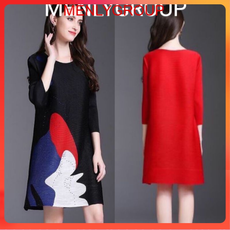ĐẦM SUÔNG PHỐI MÀU CAO CẤP
