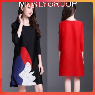 ĐẦM SUÔNG PHỐI MÀU CAO CẤP