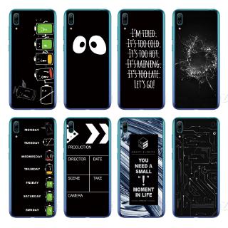 Ốp điện thoại TPU dẻo hình mắt cho Huawei Y7 Pro 2019 / Y7 2019 / Y7 Prime 2019