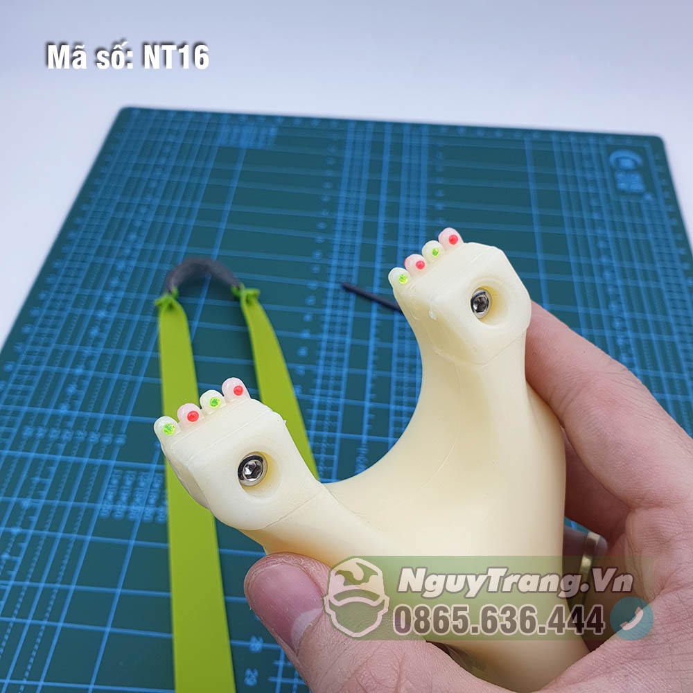 🦅 Ná cao su nhựa trắng Abs có ngắm