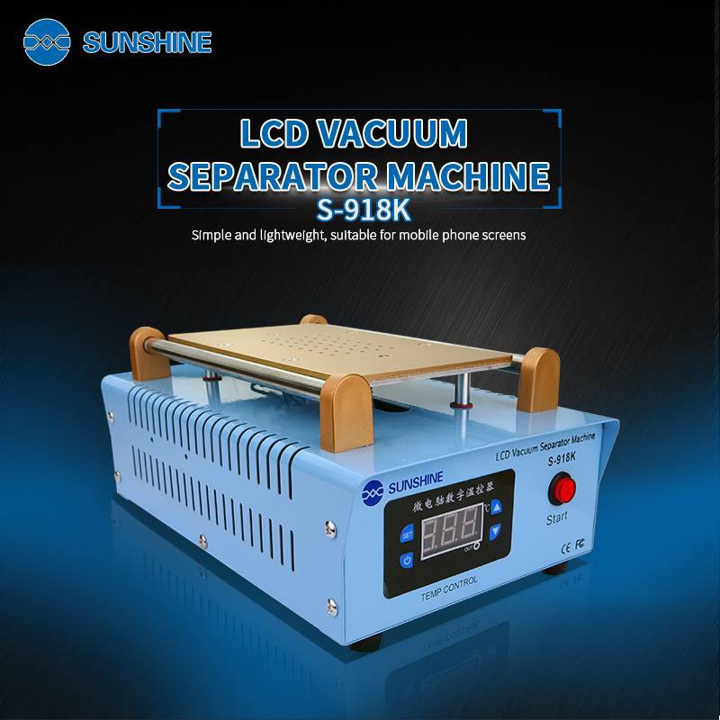 Bàn nhiệt máy cắt tách kính màn hình điện thoại Sunshine S-918K/ S-918L