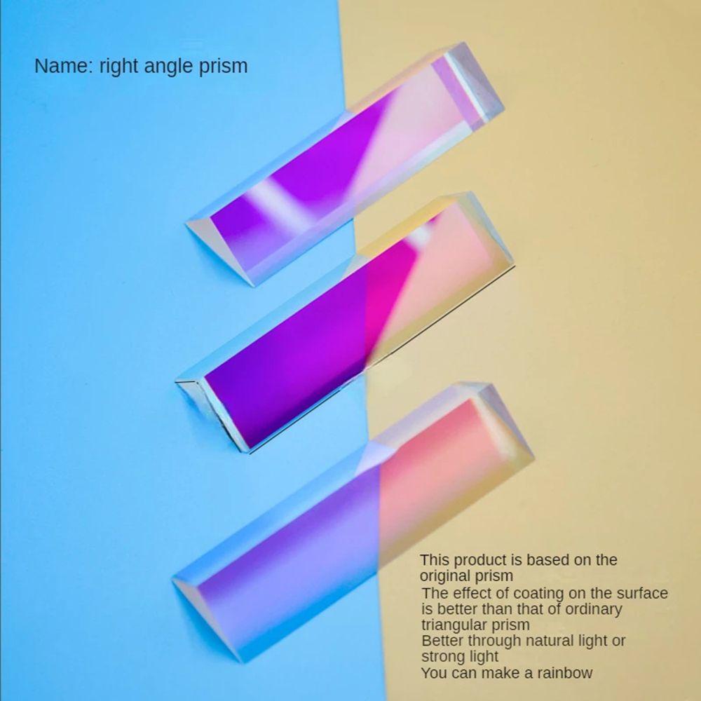 Đèn Phản Quang Hình Tam Giác Góc Phải 14x14x87mm Chất Lượng Cao Cho Dạy Học