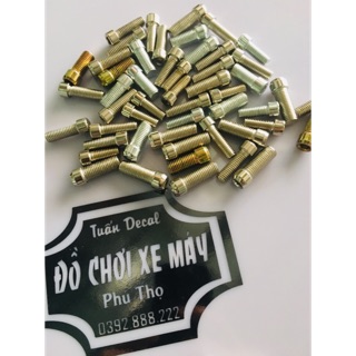 Ốc 10 ly zen ngược lắp gương | ốc inox 8 ly cực đẹp