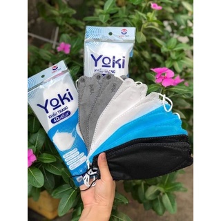Khẩu trang 4d yuki kiểu kf94 pm2.5 hàn quốc