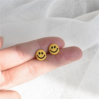 Bông Tai Hình Mặt Cười Dễ Thương Thời Trang Cho Nữ