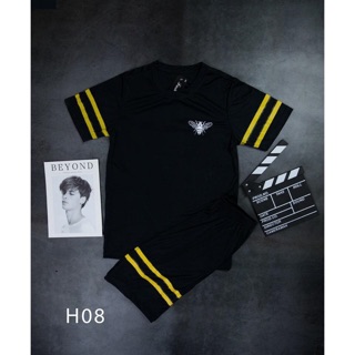 [Hot Trend 2020 Bộ hè nam] Bộ thời trang nam - Bộ quần áo hè nam Mandurath Ong Viền Tay Vàng cực cool ngầu