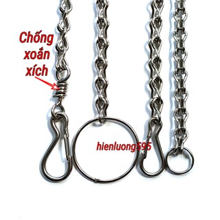 Xích chó mèo inox các cỡ