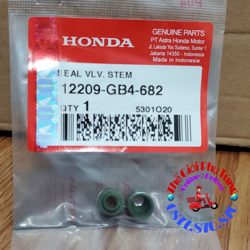 Cặp phốt Xupap Dream Zin Honda Indonesia - 12209-GB4-682