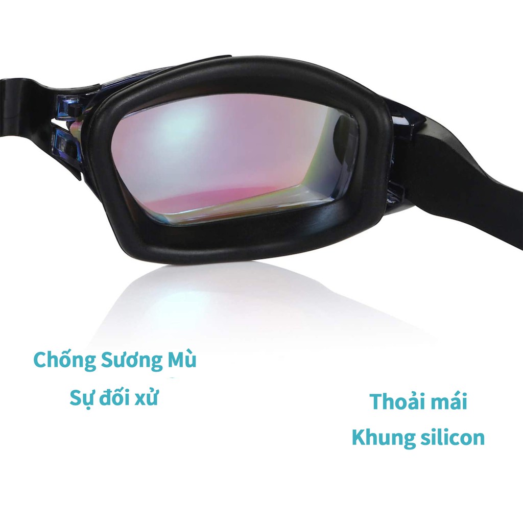 Swimming goggles are leak-proof anti-UV anti-fog