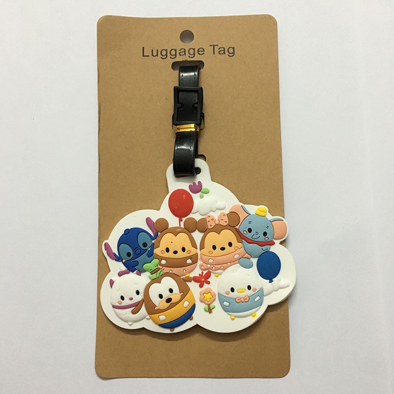 Thẻ  hành lý vali tag  hành lý Thẻ vali đánh dấu du lịch Phim hoạt hình dễ thương Michminie