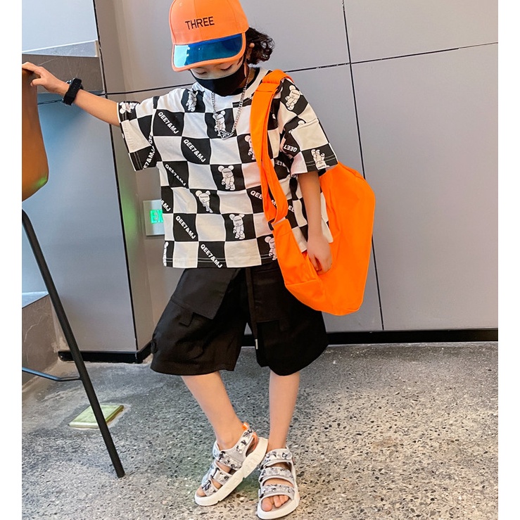 Dép sandal rằn ri cho bé hàng chuẩn QC, dép sandal chống trơn trượt quai dán cho bé trai bé gái