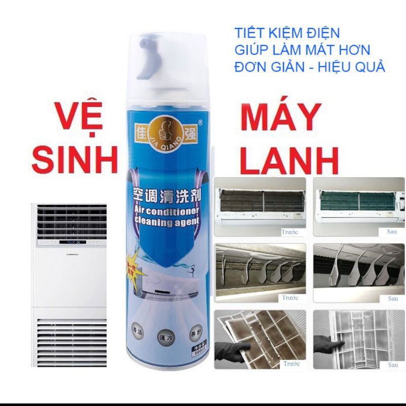 Vệ sinh máy lạnh với bình 500ml tự làm tại nhà không cần thợ