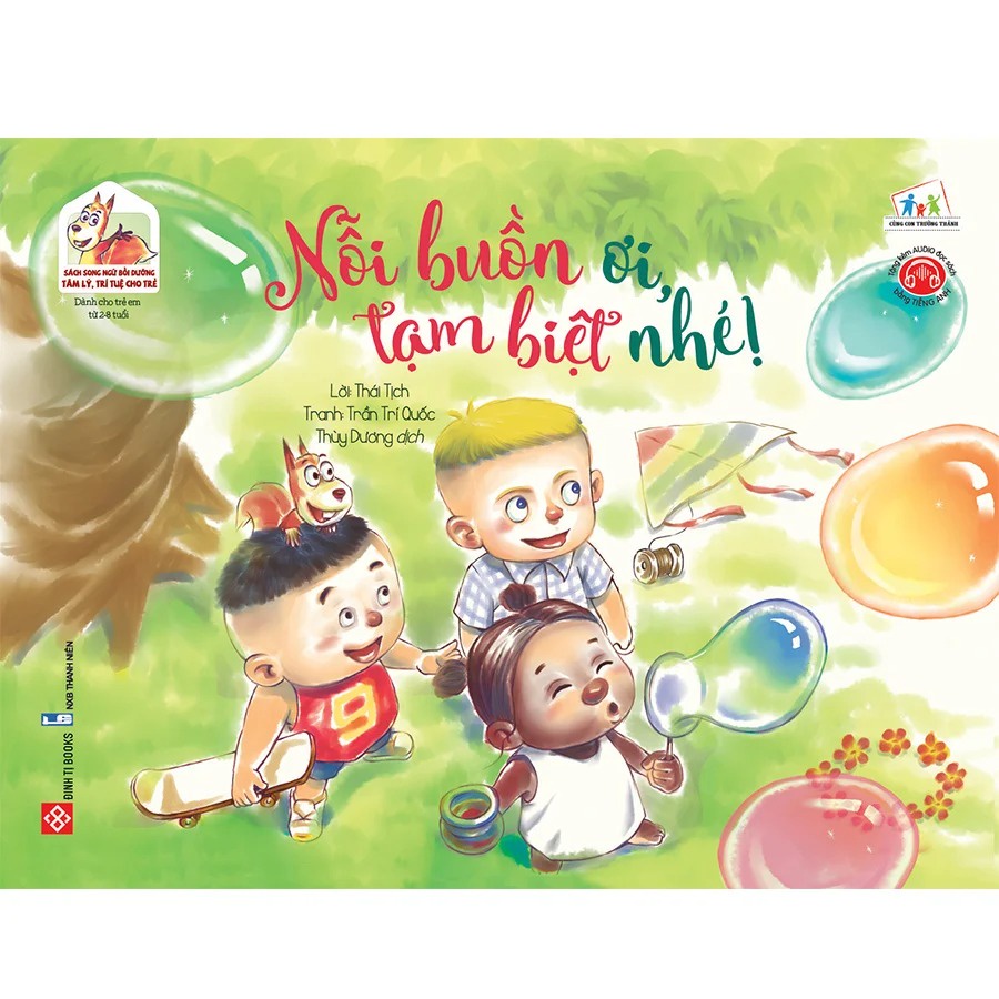 Sách-Combo Sách song ngữ bồi dưỡng tâm lý, trí tuệ cho trẻ 4T (Có audio tiếng Anh)