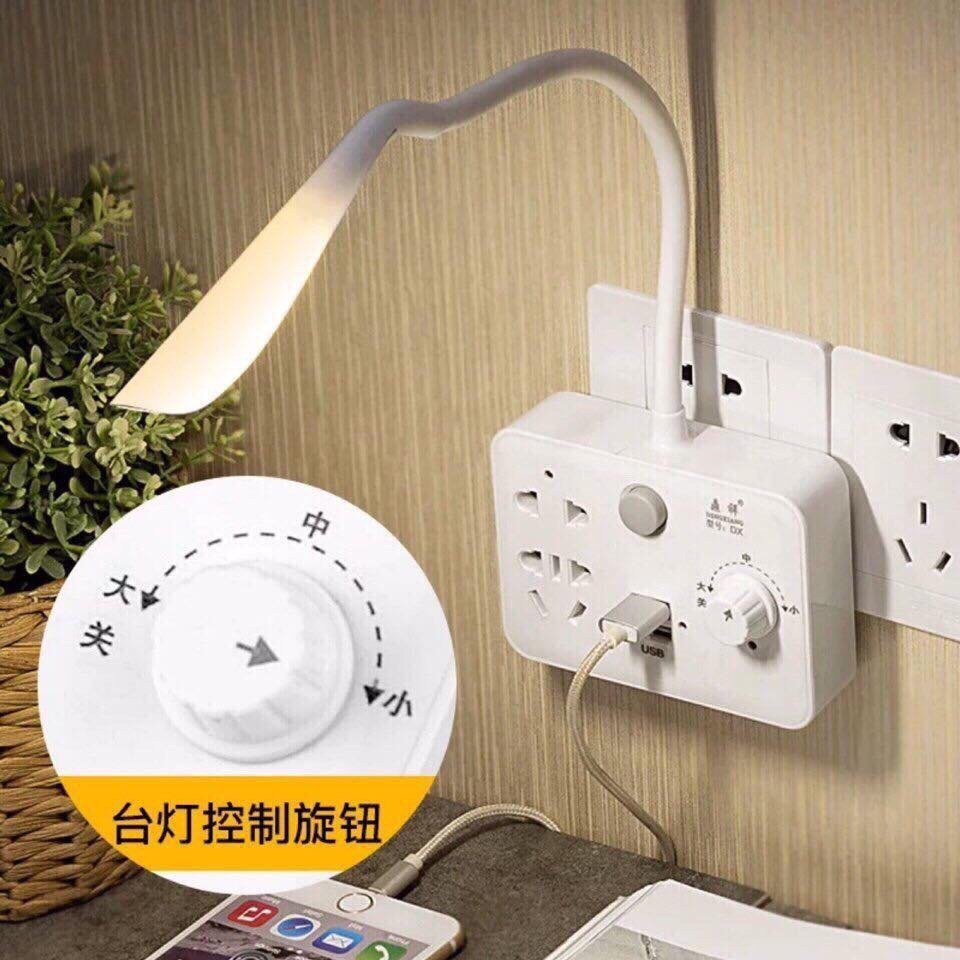 Đèn ngủ cảm ứng 3 in 1 tiện lợi