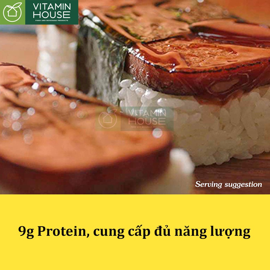 Thịt Hộp Spam 25% Less Sodium Mỹ 340g (ít mặn) - Vitamin House