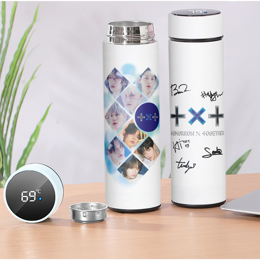 Bình Giữ Nhiệt TXT Lõi INOX (có đèn báo nhiệt độ)