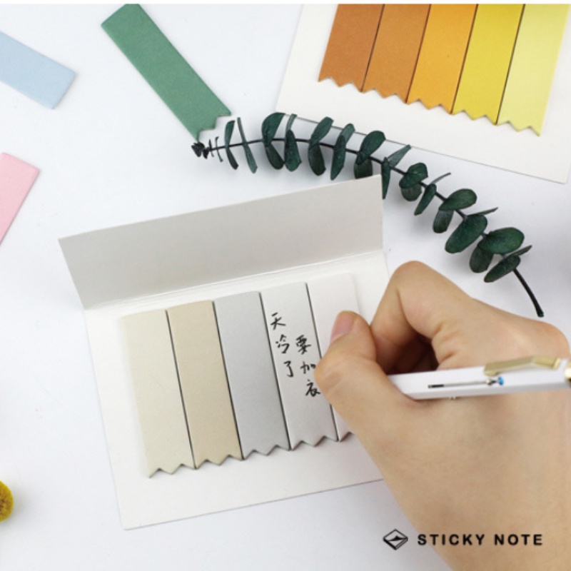 Set 100 Tờ Giấy Ghi Chú Họa Tiết Dễ Thương