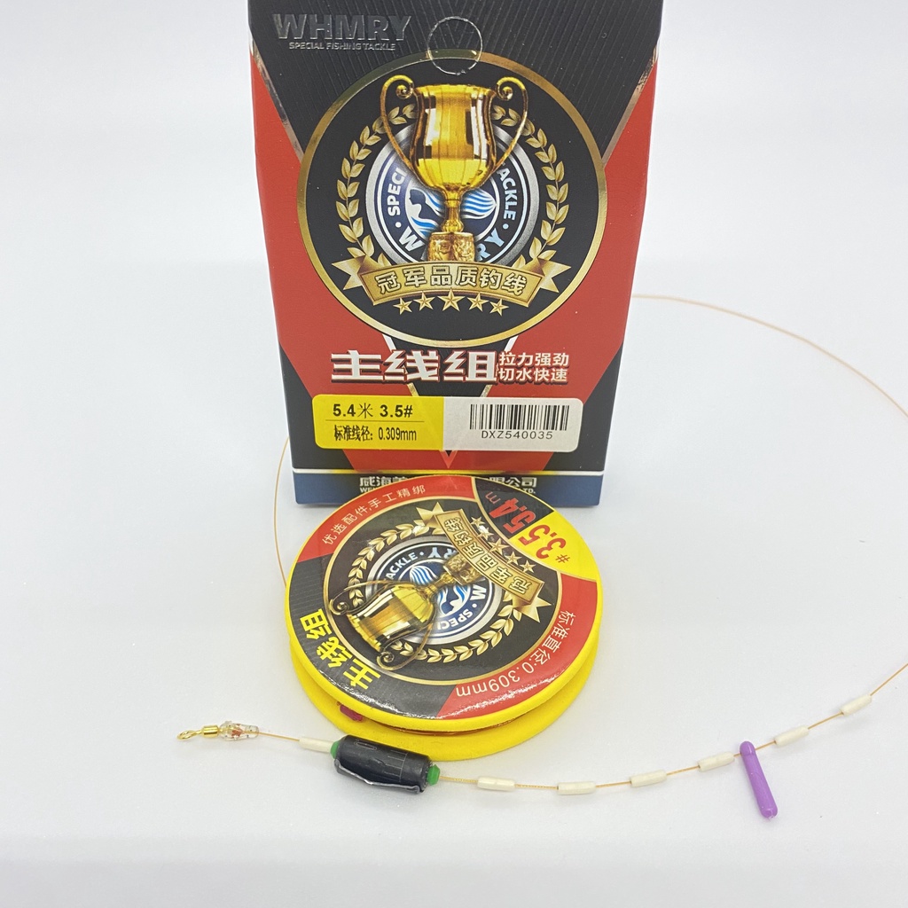 Dây Trục KING WHMRY, Trục Câu Đài Buộc Sẵn Thiết Kế Tàng Hình Tốt, -  - DT01