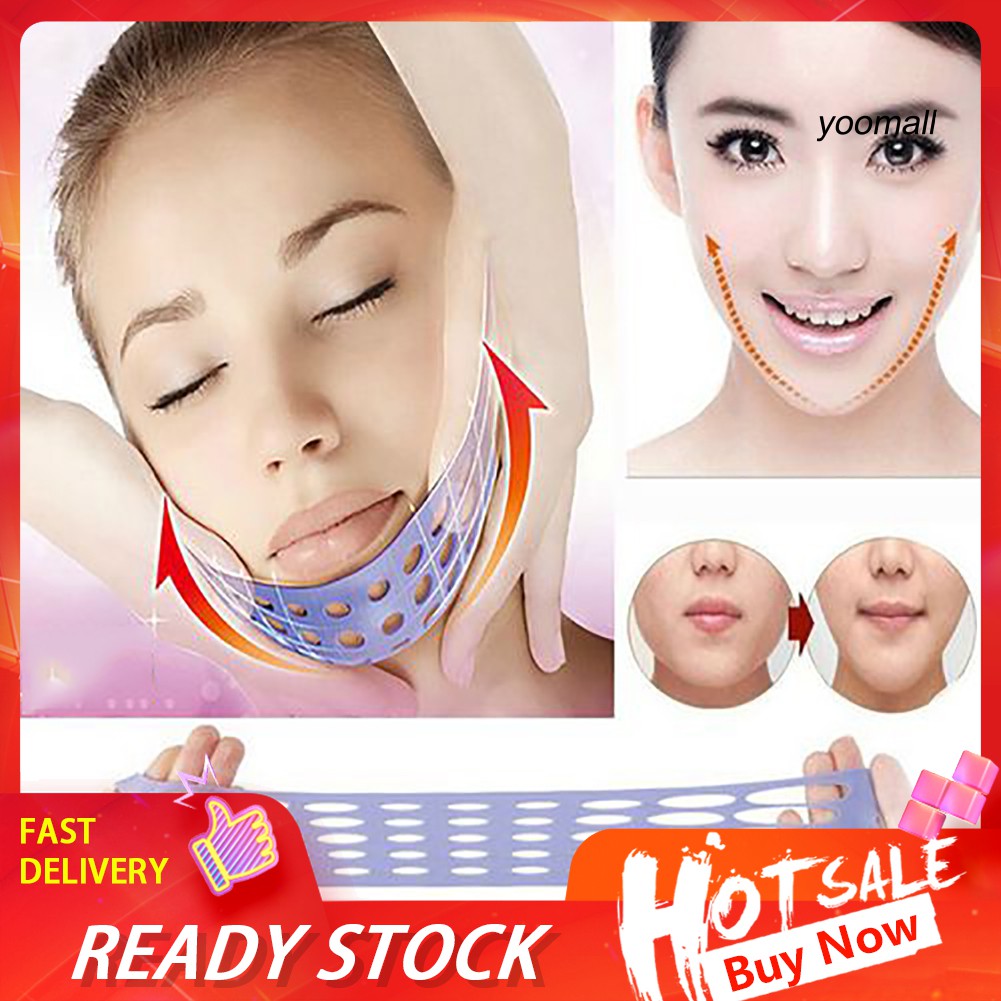 [Hàng mới về] Đai Nâng Cơ Mặt Làm Thon Gọn Mặt Tạo Cằm Chữ V Chống Nếp Nhăn