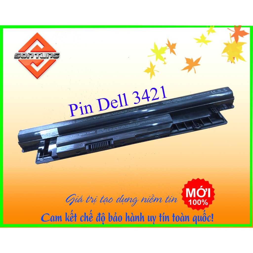 ❈❈✹TDS2 Pin laptop DELL 3421 5421 3521 3541 3542 3442 3537 Battery Inspiron 15R Sechu-2933
