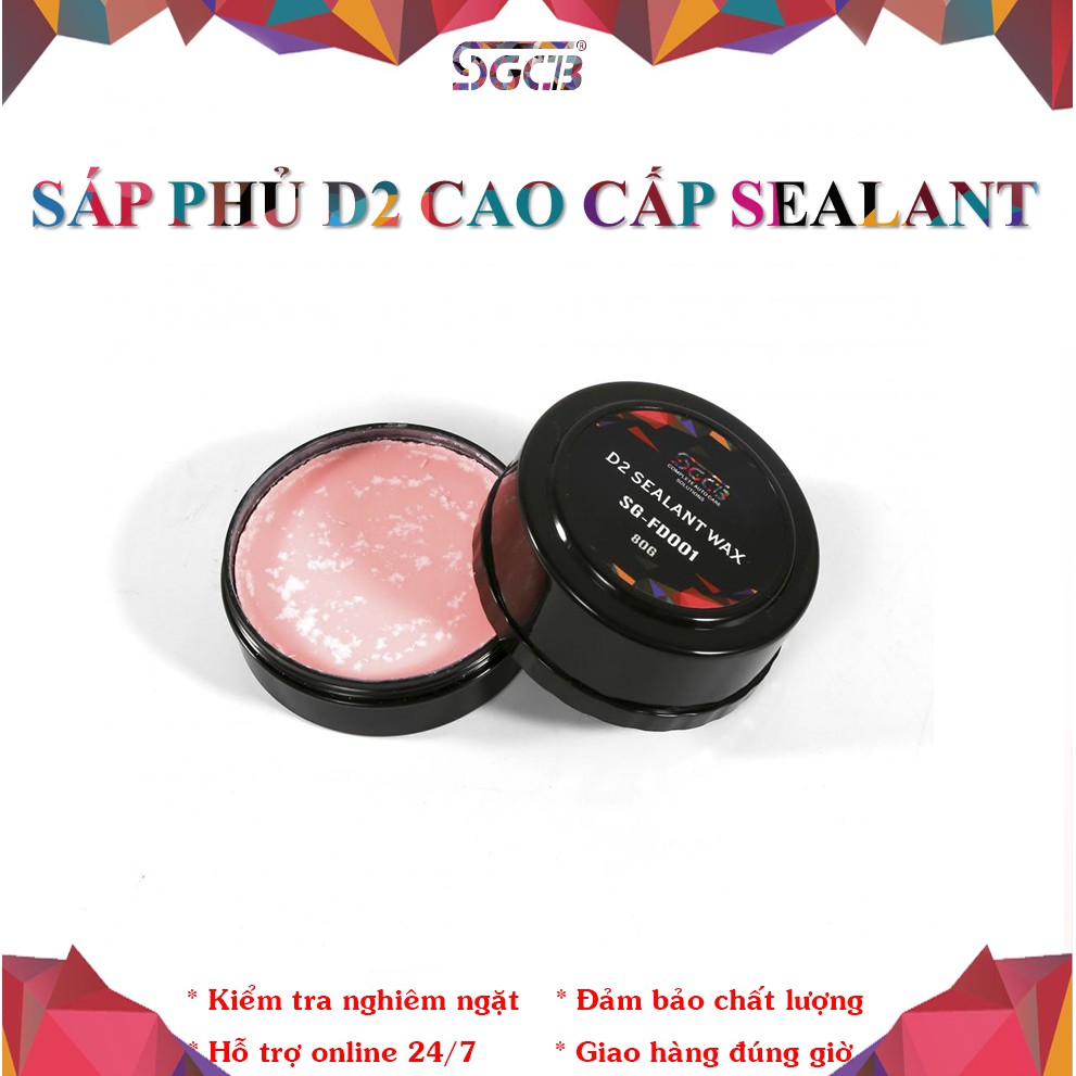 Sáp Phủ Bóng Bề Mặt Sơn Xe Ô Tô và Mô Tô SGCB D2 Sealant Wax SGFD001